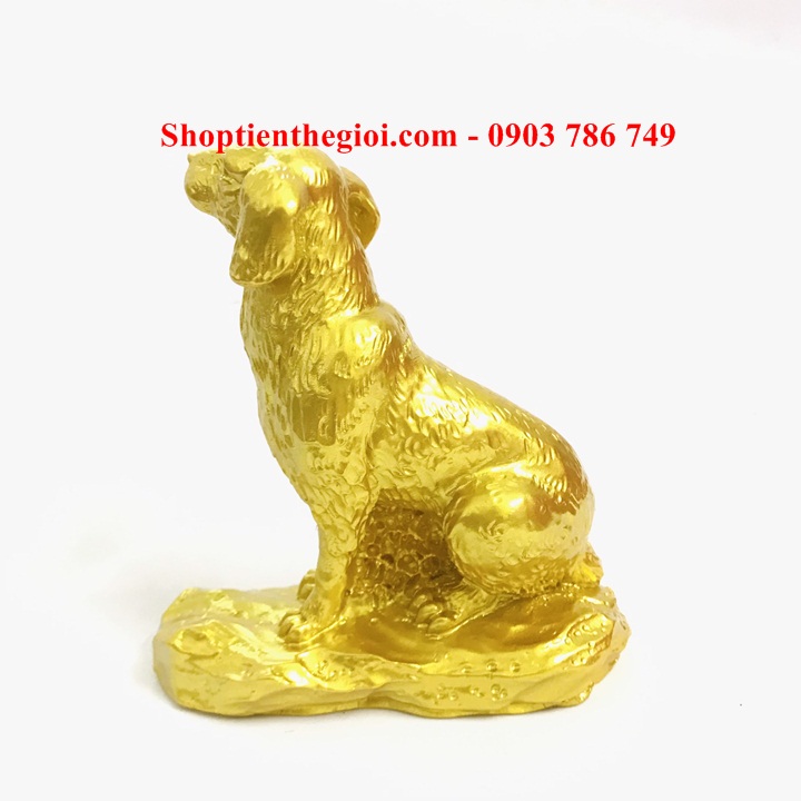 Tượng Con Chó Vàng  -  SP005238